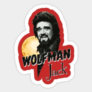 Wolfman Jack Sticker